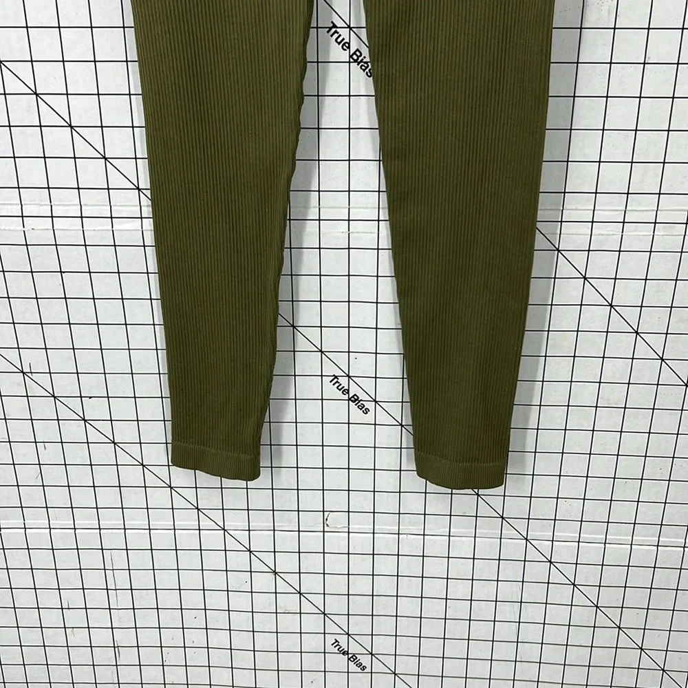 Bo+ Tee green ribbed legging S